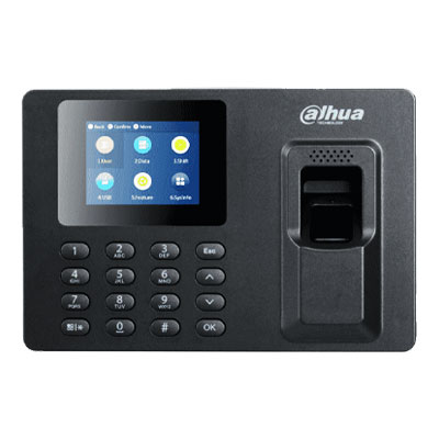 Reloj checador Dahua DHI-ASA1222E básico con TCP/IP y apertura de puerta